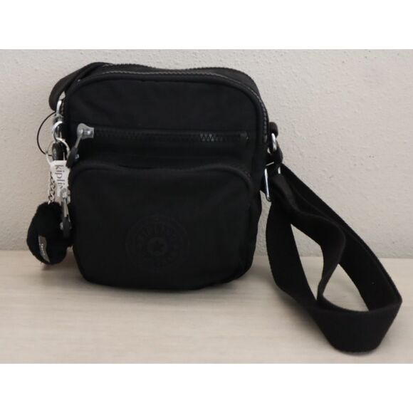 Kipling KI9161-0DH Women's O/S Black Tonal Ron Crossbody/Shoulder Bag - Picture 1 of 16